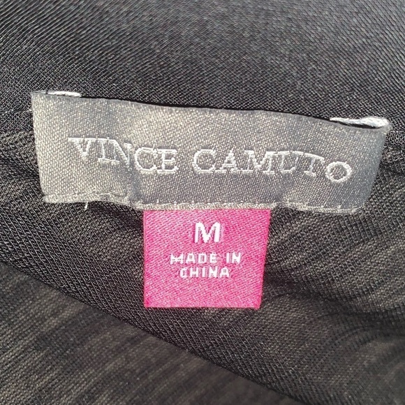 Vince Camuto Layered Look Flutter Sleeve Top - Picture 7 of 9